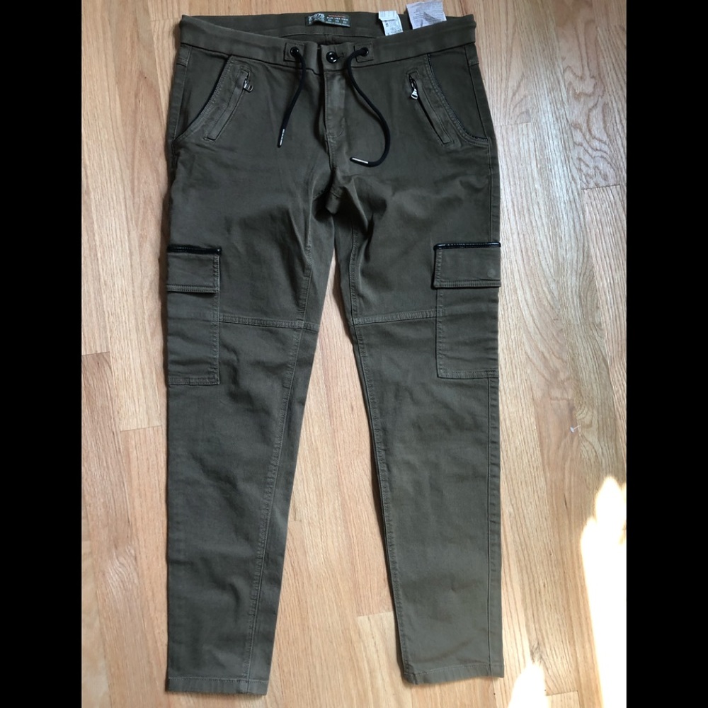 ZARA khakis size 8
